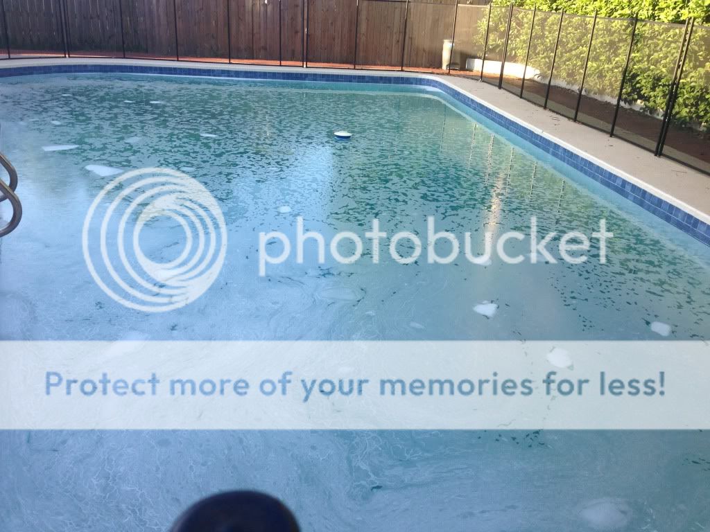 green pool fix! too much foam??? Community Forums