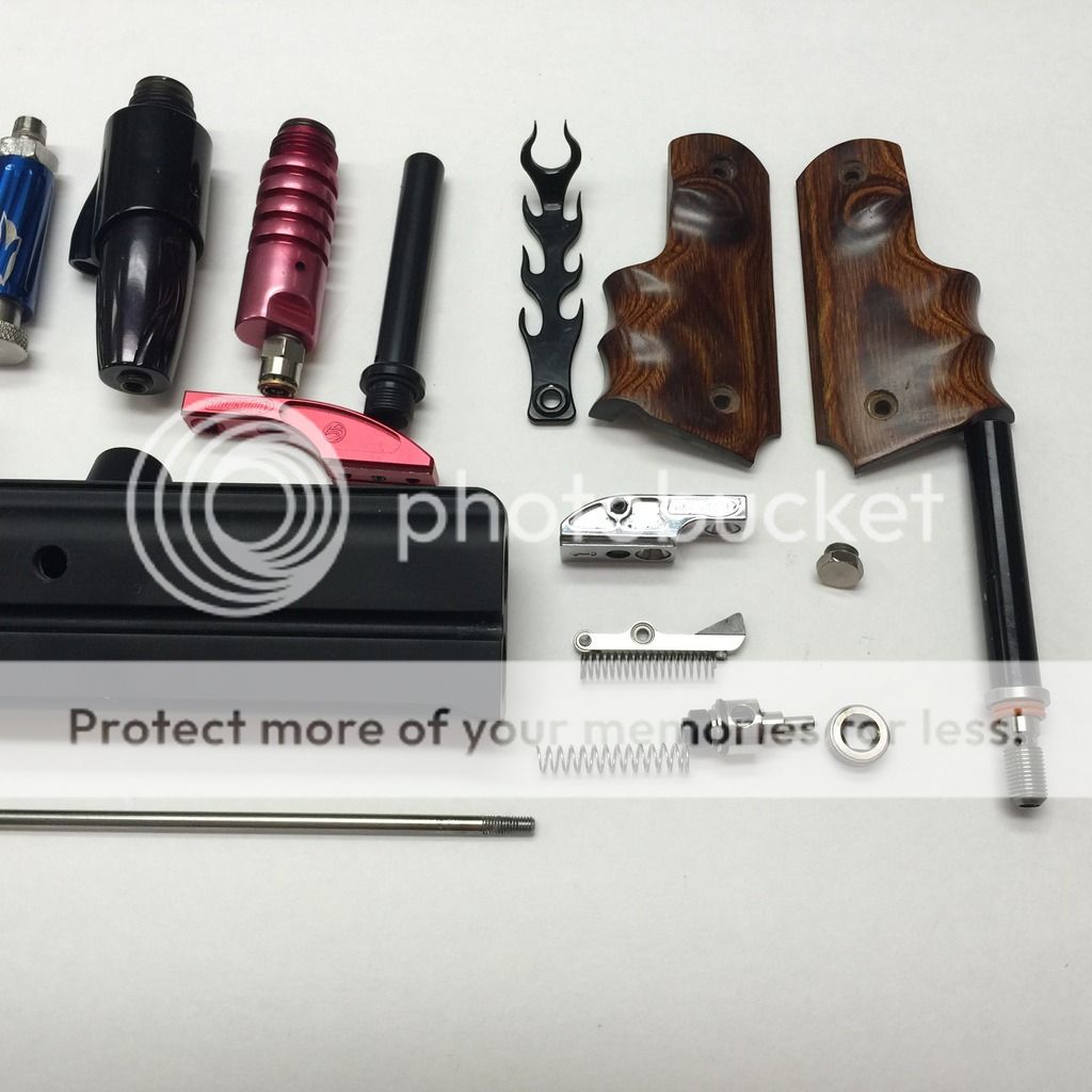 Autococker Parts, shocktech, pre 2k, lpc, roller sear, wood grips